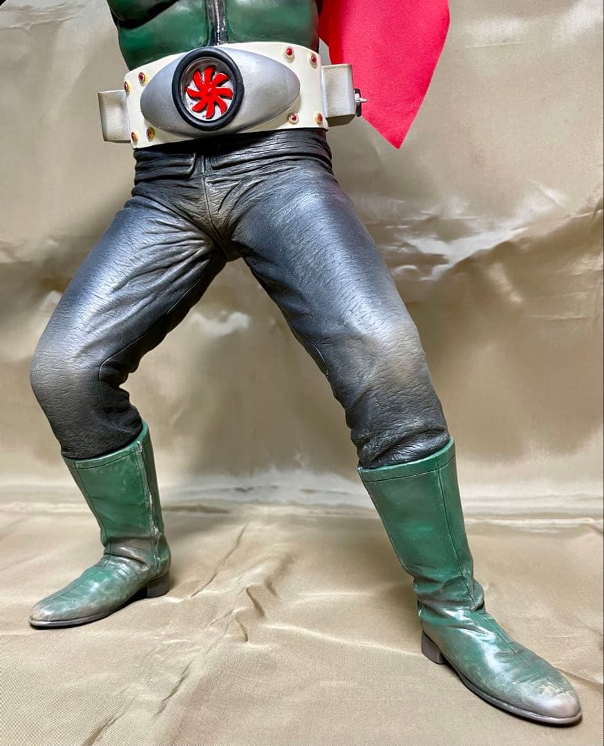 仮面ライダー旧1号リペイント完成品(検索 ビリケン メディコム 1/1マスク)