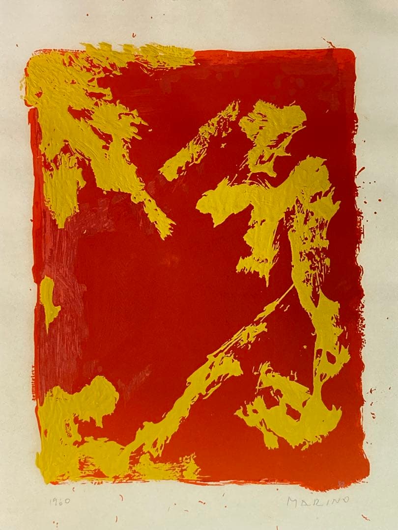 【真作保証】マリノ・マリーニ「#52」リトグラフ サイン有り 版画 絵画