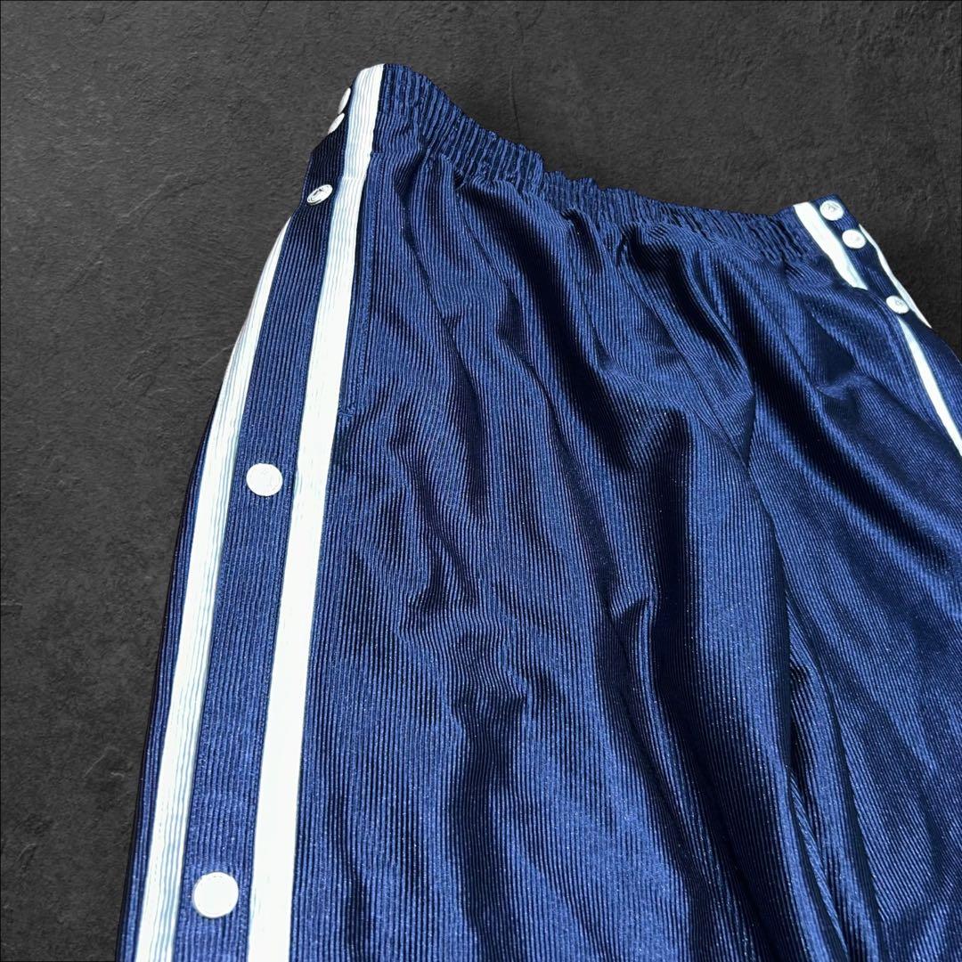 NIKE サイドスナップ トラックパンツ 紺 L 00sバイブス 刺繍タグ