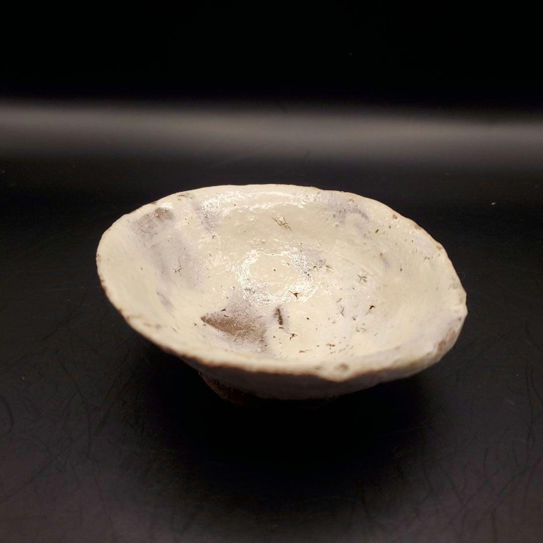 辻村史朗　粉吹ぐい呑　盃　粉引