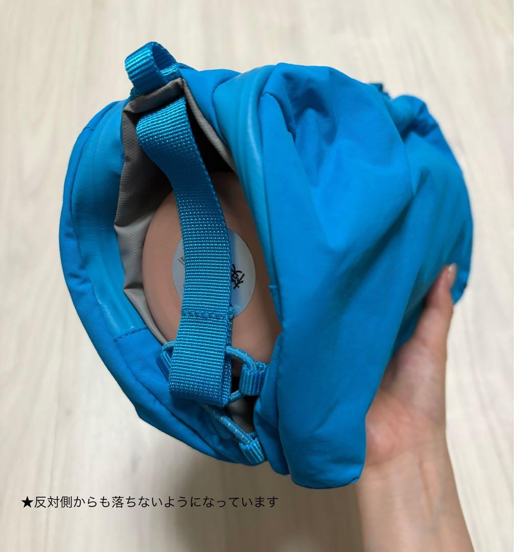 topologie トラベルポーチ 青