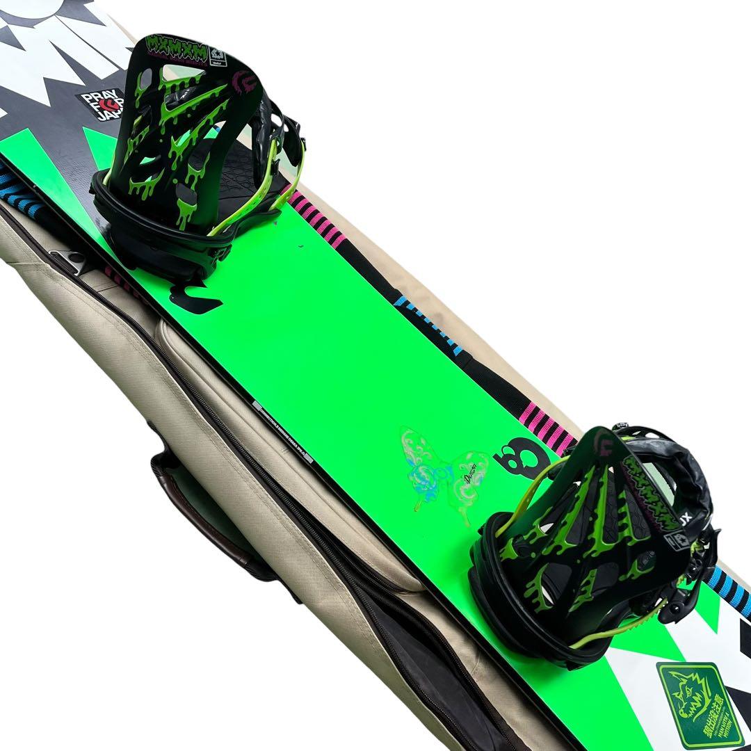 【希少】FANATIC FTC TWIN 156cm バイン FLUX コラボ