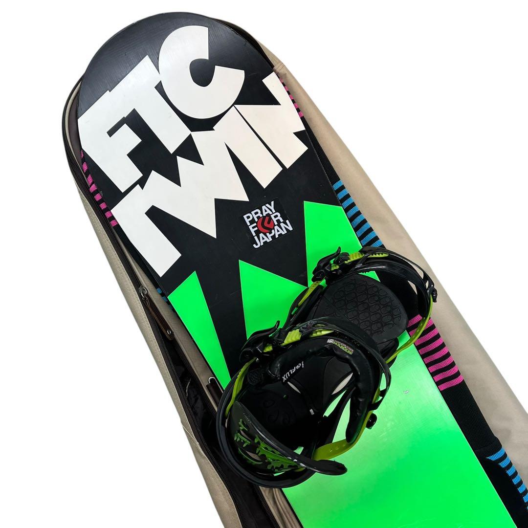 【希少】FANATIC FTC TWIN 156cm バイン FLUX コラボ