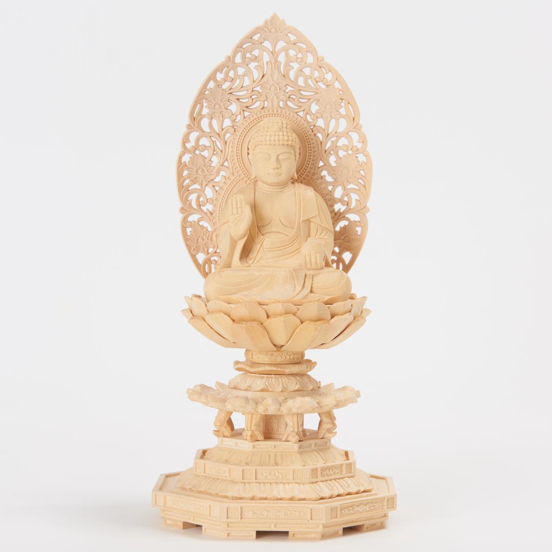 桧　２.５寸　薬師如来 #仏像