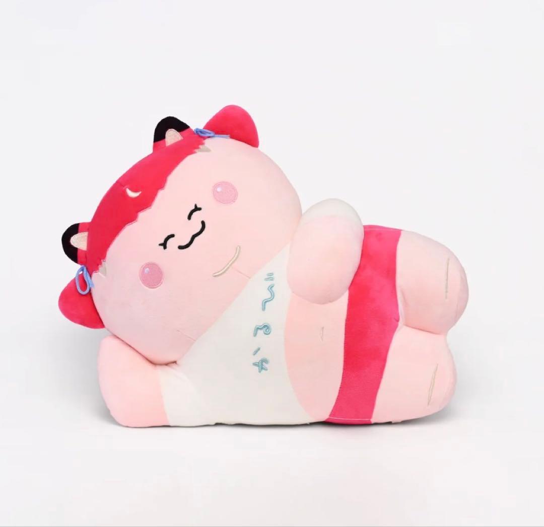 デブかるびぬいぐるみ（寝） 赤見かるび