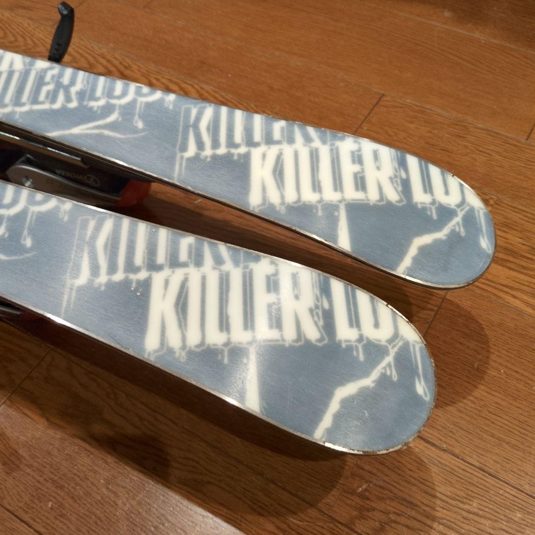 稀少 KILLER LOOP キラーループ 120cm ミッドスキー
