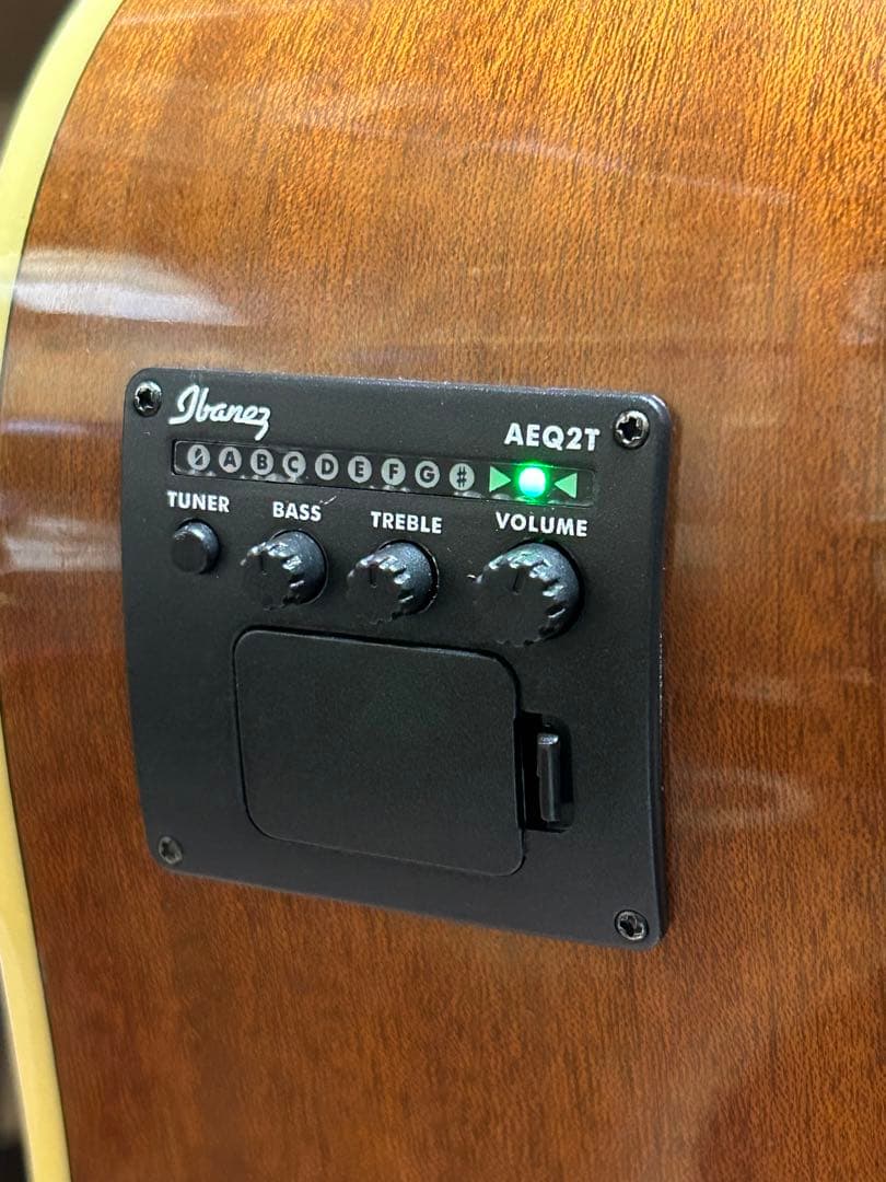 アイバニーズ・エレクトリックアコースティックギター(マホガニーボディー)