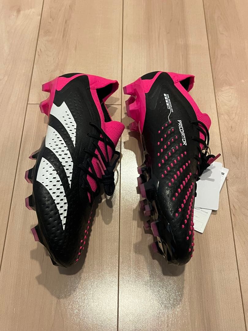 adidas Predator 26.0cm AG ブラック、ピンク