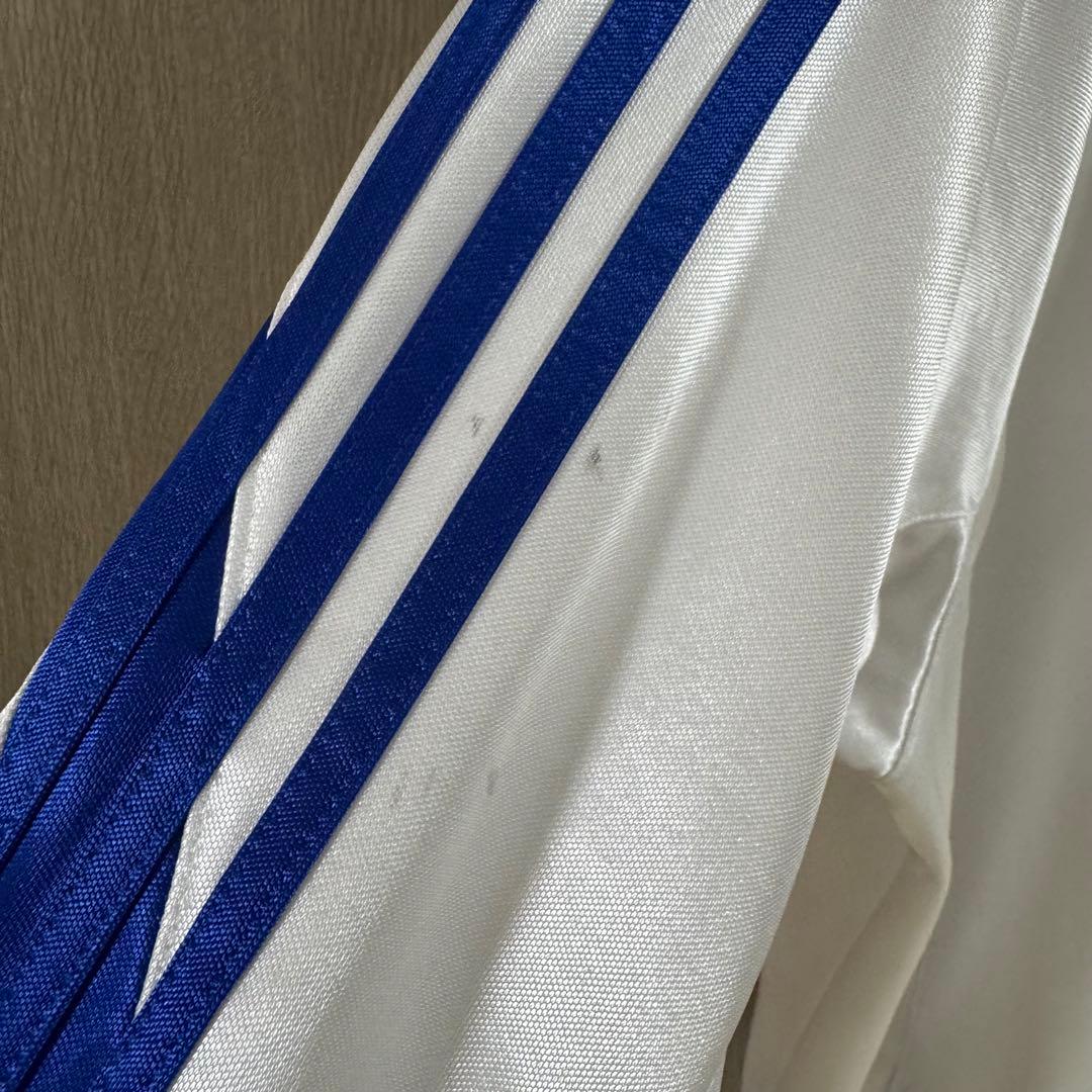 adidas製 レアル・マドリードトラックジャケット 2XOサイズ/ホワイト