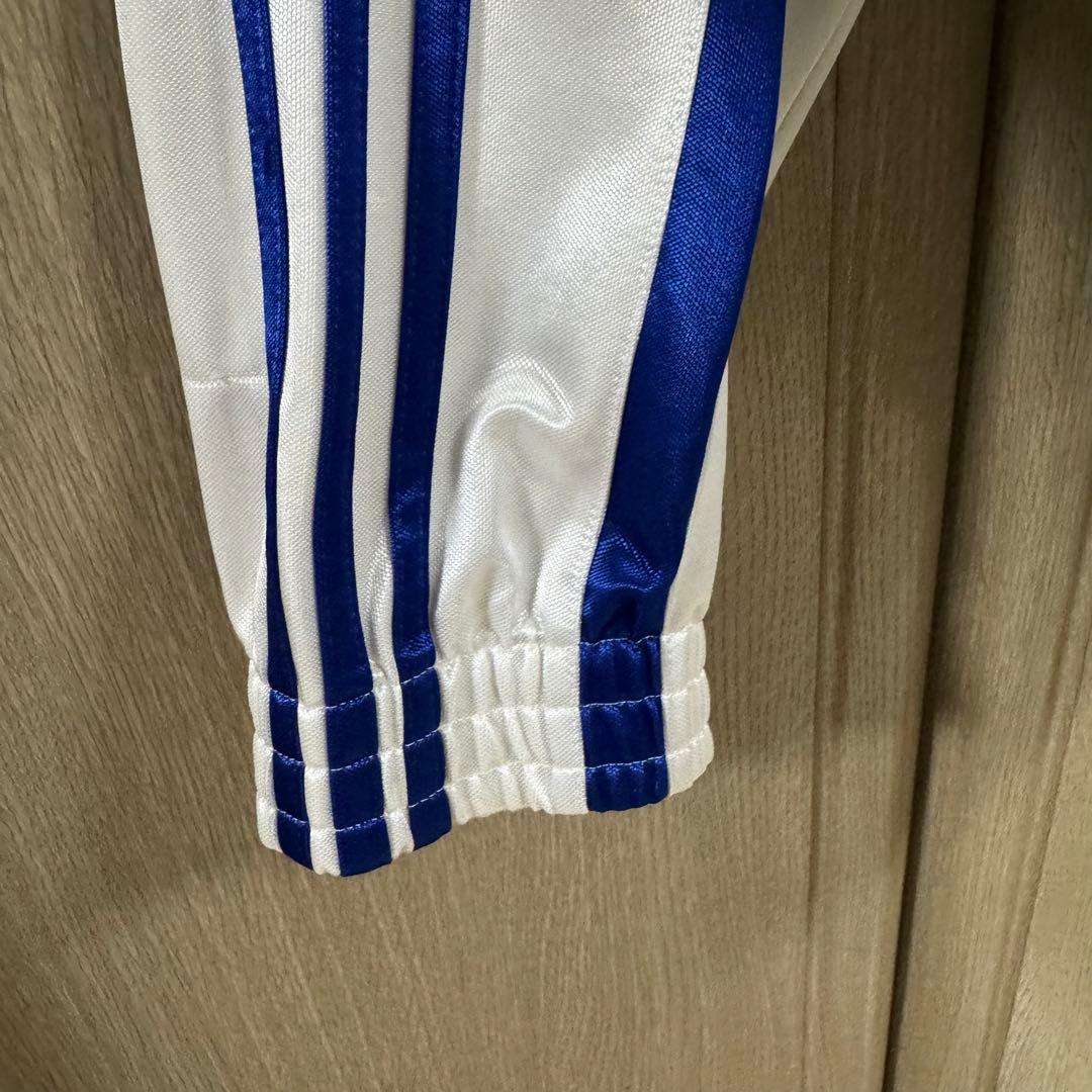 adidas製 レアル・マドリードトラックジャケット 2XOサイズ/ホワイト