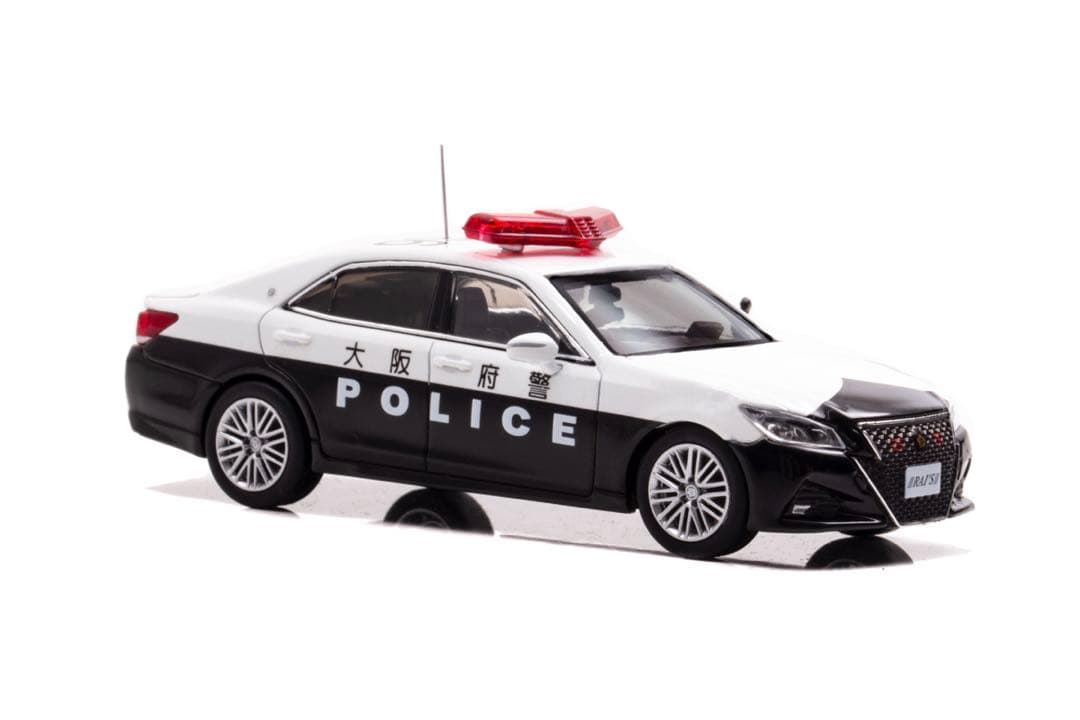 【レイズ】1/64スケール・トヨタ　210系クラウン　大阪府警　パトロールカー