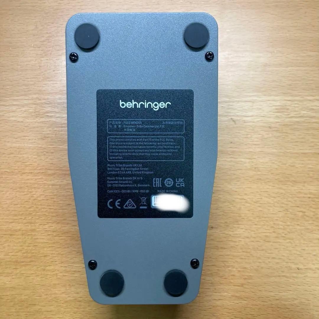 ギター Behringer Fuzz Bender