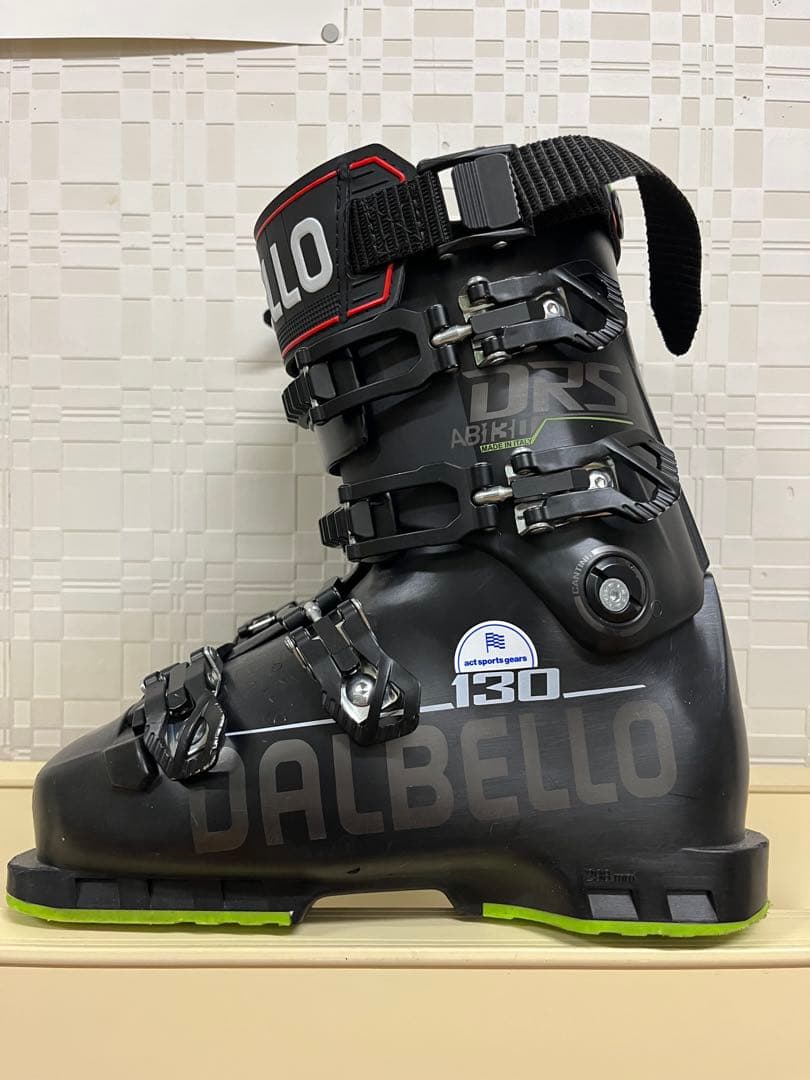 ダルベロスキーブーツ　DRS130 黒 25.0〜25.5