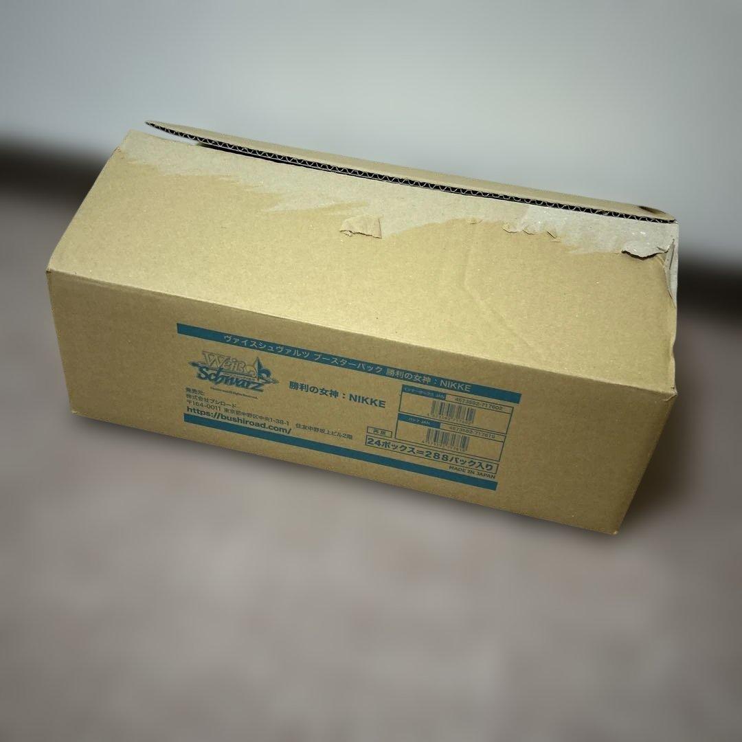 【開封のみ】ヴァイスシュヴァルツ 勝利の女神: NIKKE 1カートン　24箱