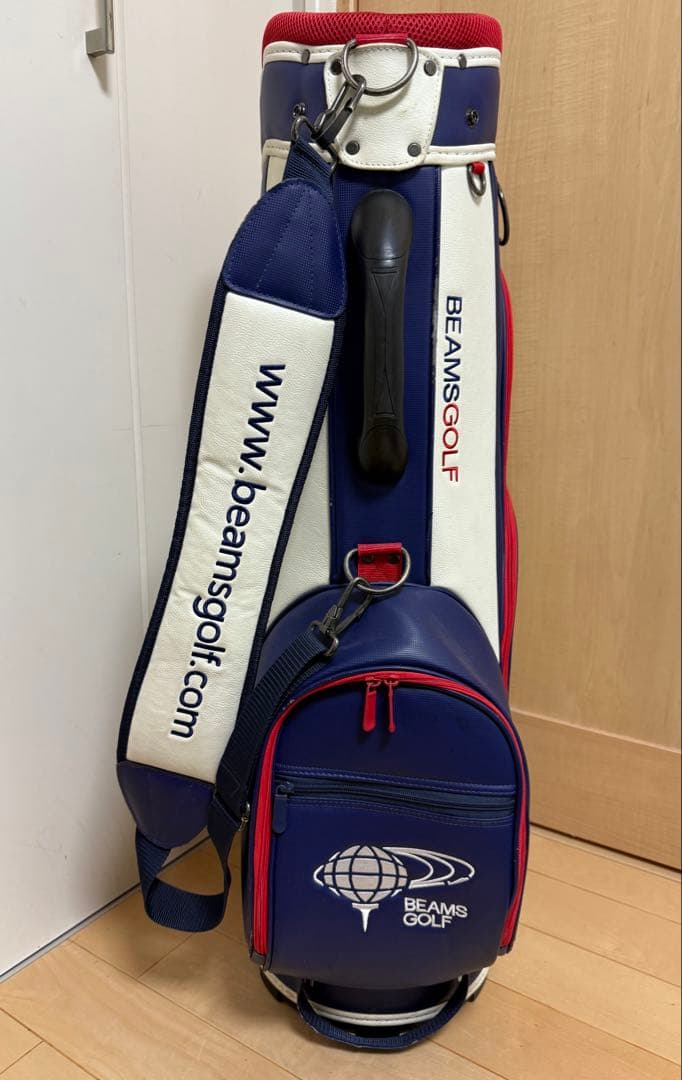 非売品★ビームス★クラウン★キャディバッグ★ゴルフ★ゴルフバッグ★トヨタ★レア