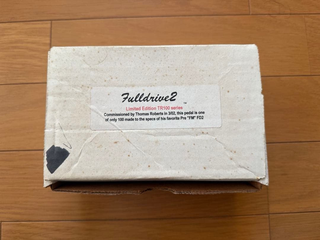 Fulltone Fulldrive2 TR-100　100台限定モデル
