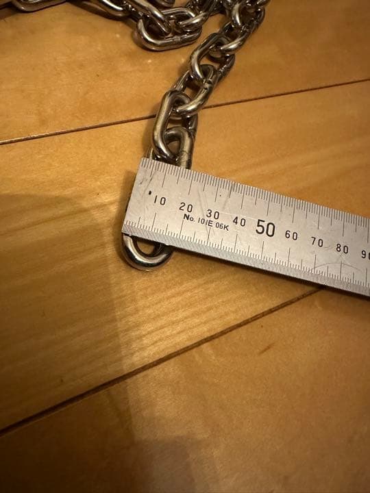 6mm   ステンレスチェーン4m90cm