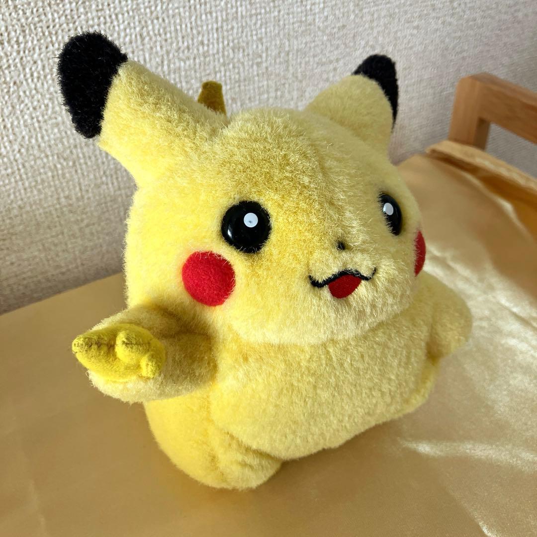 【激レア】TOMY 初期ピカチュウ ピース ぬいぐるみ レトロ