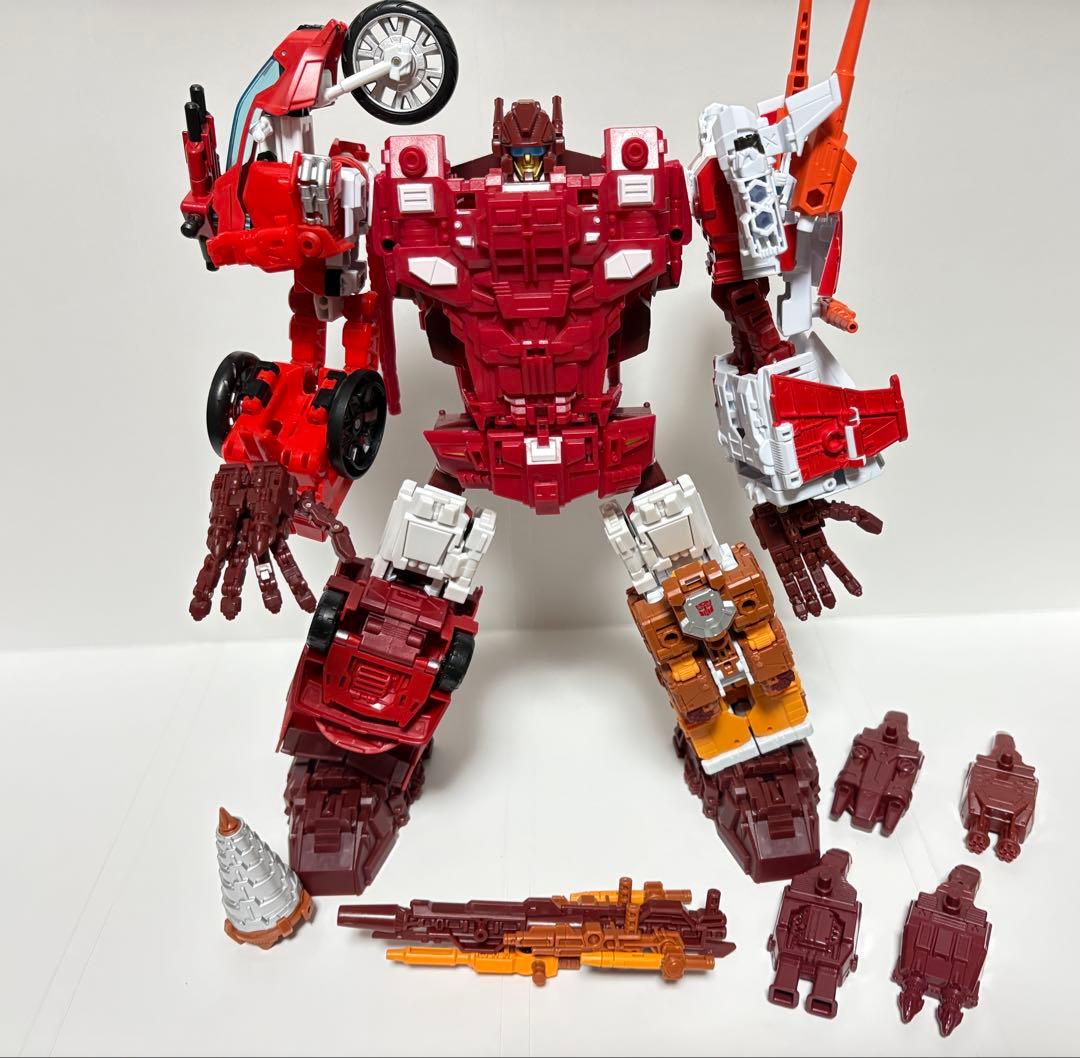 トランスフォーマー　UW コンピューティコン　アップグレードパーツ換装済み