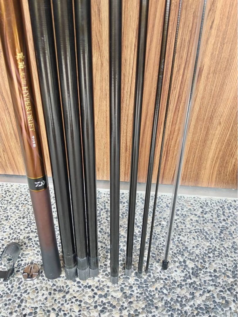 ⚠️値下げ！！名品◎ダイワ琥珀本流竿