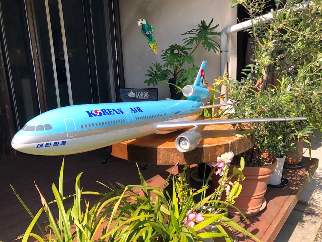 決まりました❣️レア木製 非売品 大型 151cm 飛行機