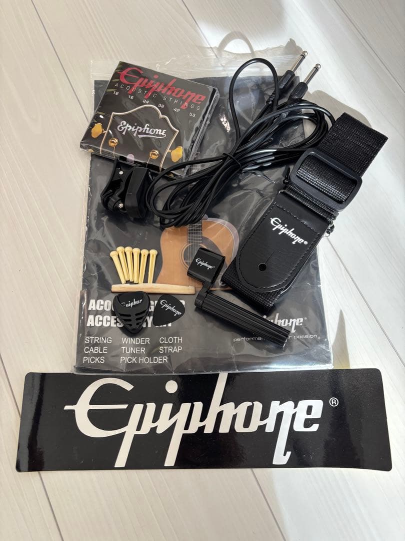 Epiphone EJ-200CE/V N エピフォン 美品
