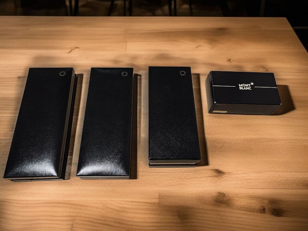 お*ん様 Montblanc 万年筆 シャープペンシル 純正インク 専用ケース付