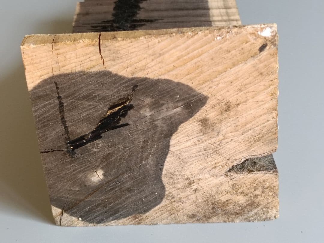 希少 沖縄三線用 棹材 沖縄本島今帰仁産黒木原木令和6年7月木取り済