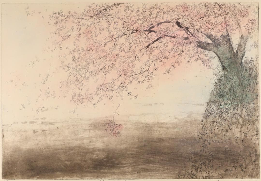 いちご　安井寿磨子 「 待つこころ 」 15/35 10号 BK175