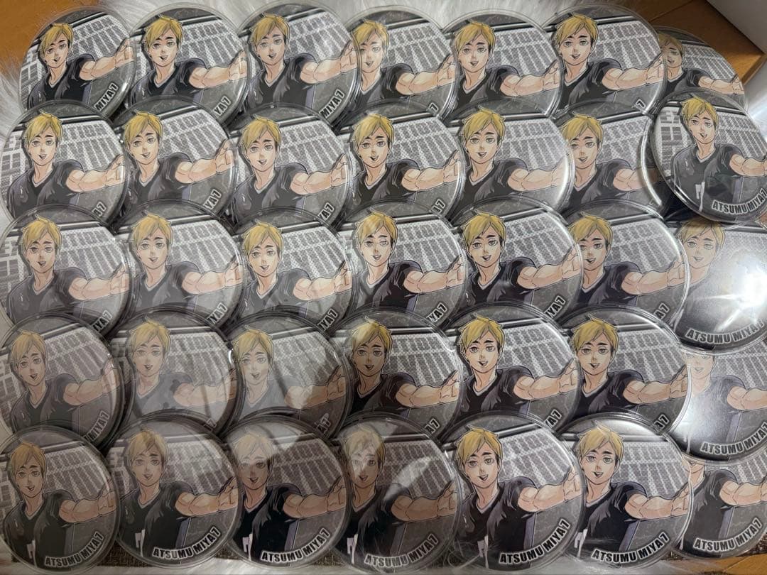 ハイキュー　ハイキュー展缶バッジ　宮侑