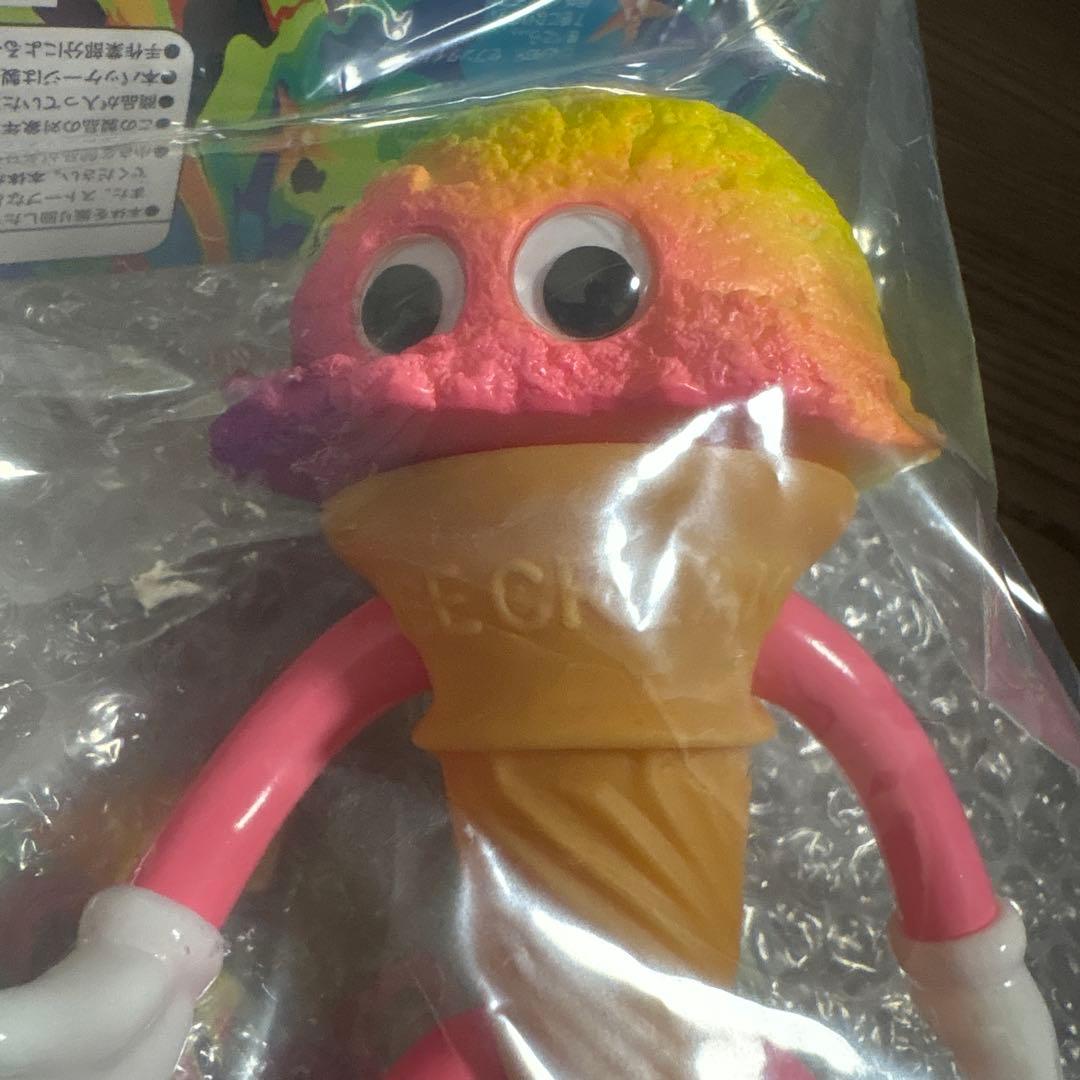 FLAVORS マジカルレインボー アイスクリーム/フレーバーズ ソフビ