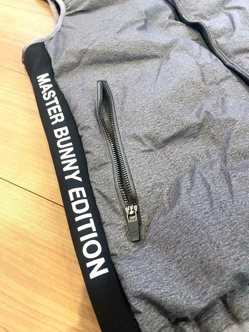 【美品】MASTER BUNNY EDITION ダウンベスト グレー ゴルフ