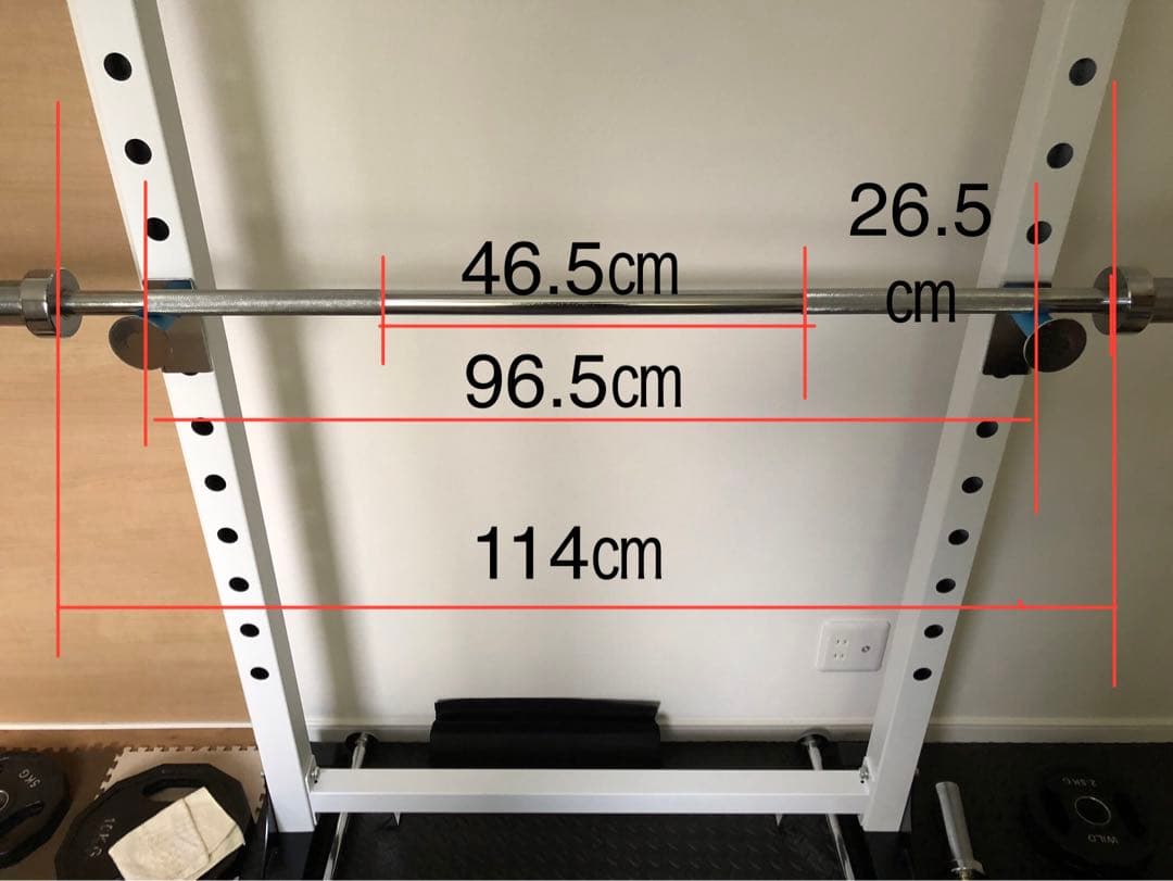 【福島県引き取り限定】ほぼ未使用　1830mmオリンピックシャフト　直径50㎝