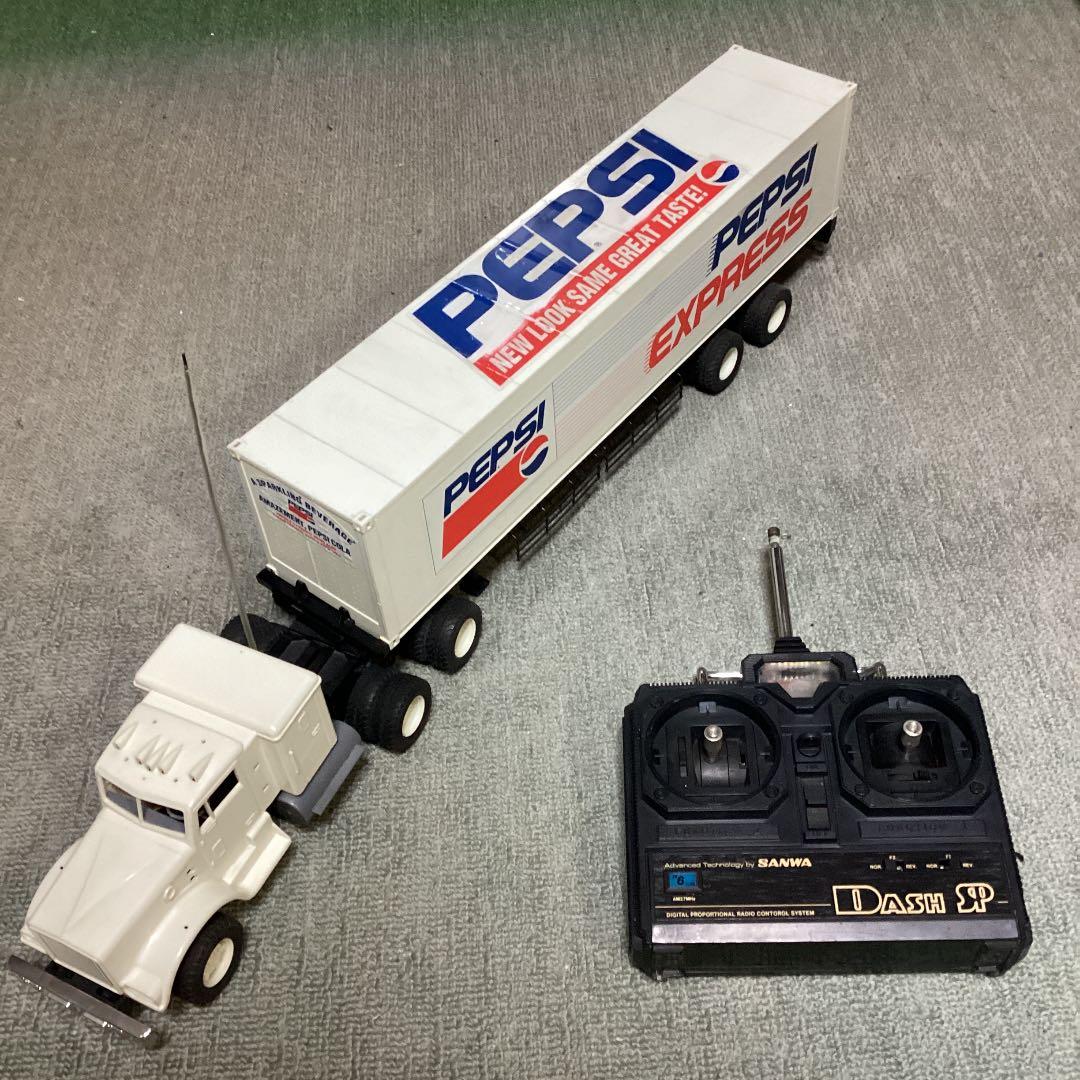 IMAI製1/28 ペプシコーラ・エクスプレストレーラー（タムテック仕様半完成）