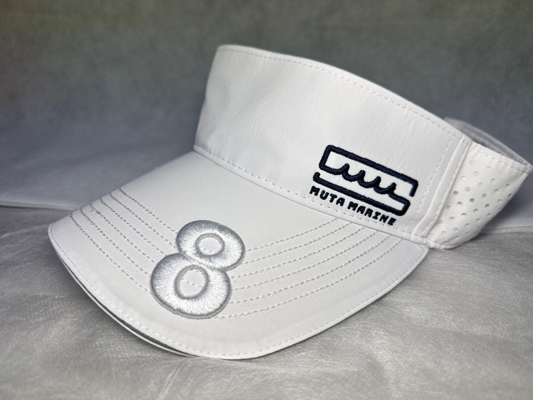 MUTA MARINE ホワイトバイザー 8