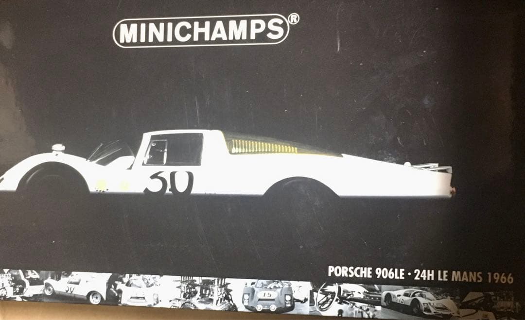 ミニカー MINICHAMPS Porsche 906LE 24H Le Mans1966