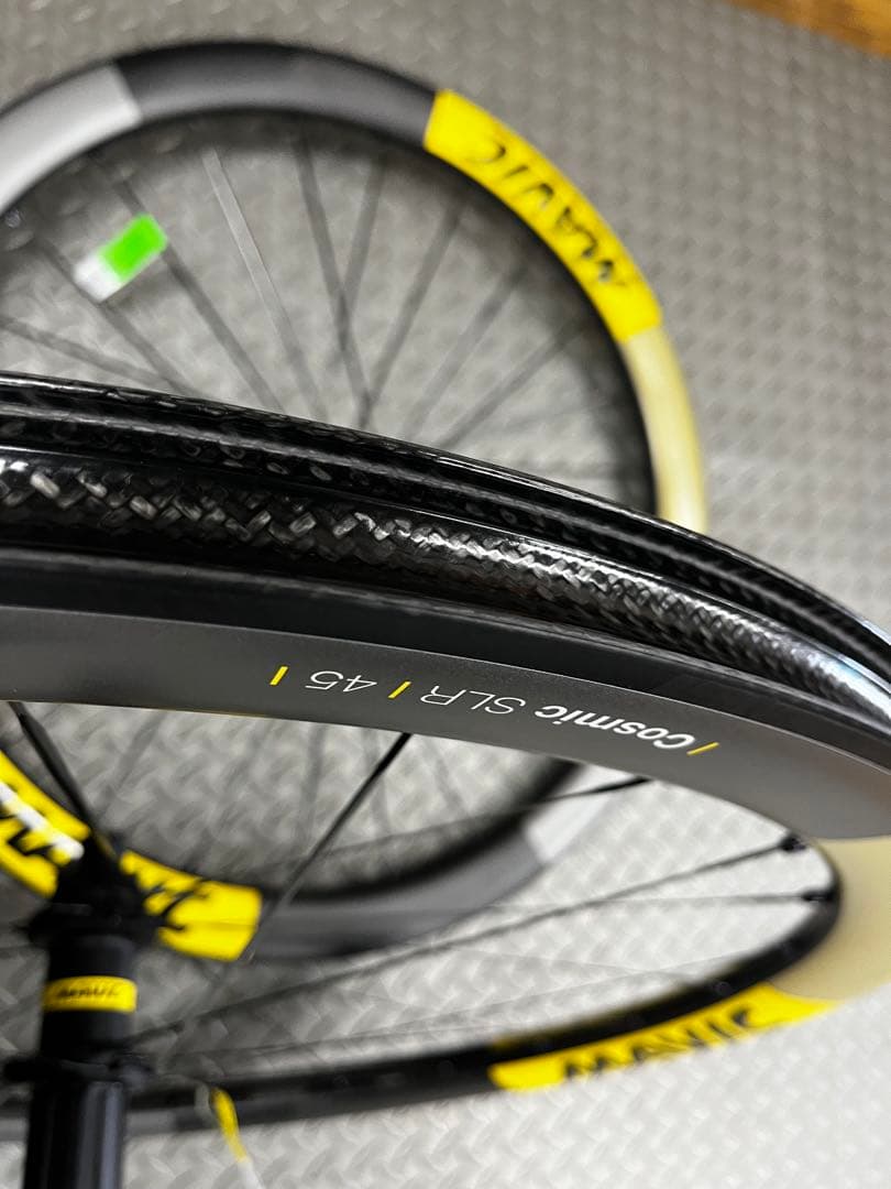 MAVIC Cosmic SLR 45Disc シマノ　イクシオンタイヤ2本付