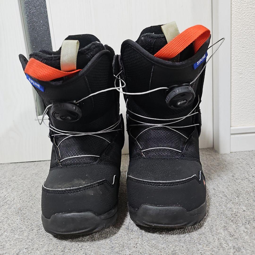 Burton Zipline BOA 子供用スノーボードブーツ 23cm