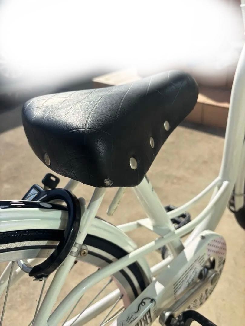 『引き取り限定』サイクルベースあさひ ガールズ ラボ ラブリーホワイト24インチ