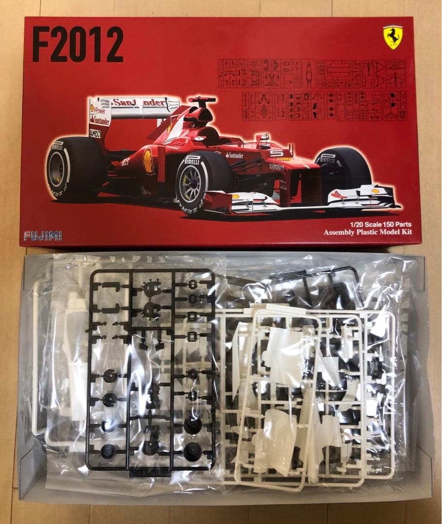 フジミ　フェラーリF2012 ザウバーC30プラモデル 1/20 おまけ付