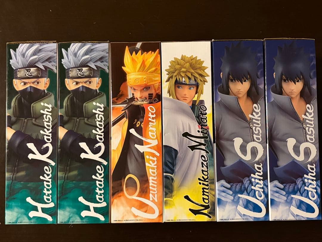 一番くじ NARUTO 疾風伝 ナルト　紡がれる火の意志 6体セット