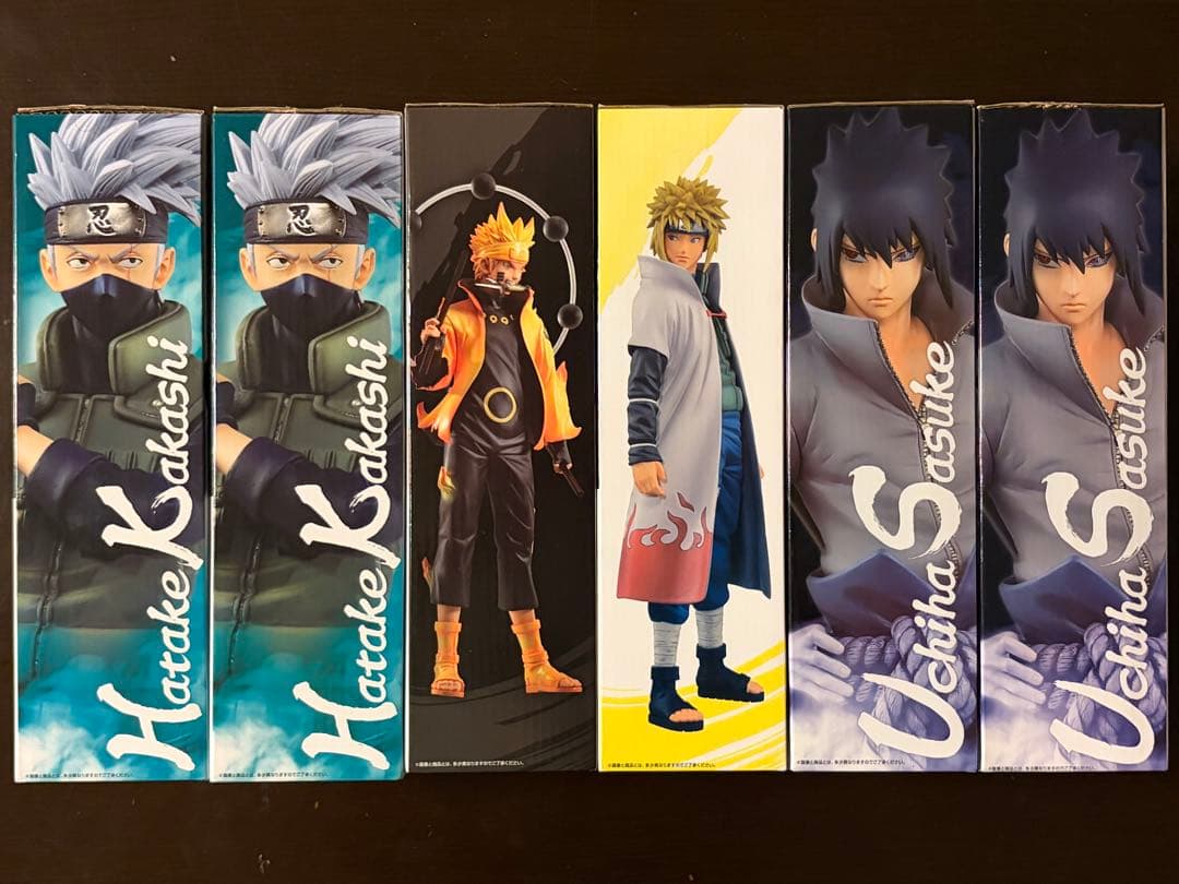 一番くじ NARUTO 疾風伝 ナルト　紡がれる火の意志 6体セット