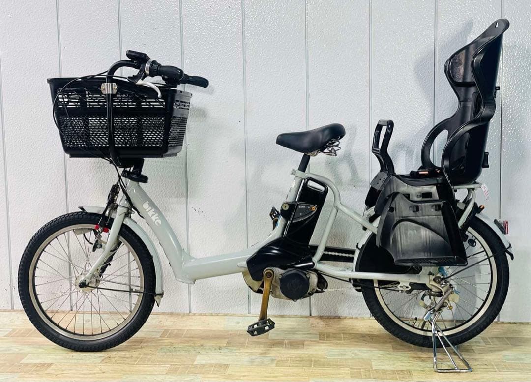 2851ブリヂストン8.9アンペア3人乗り対応子供乗せ　電動アシスト自転車