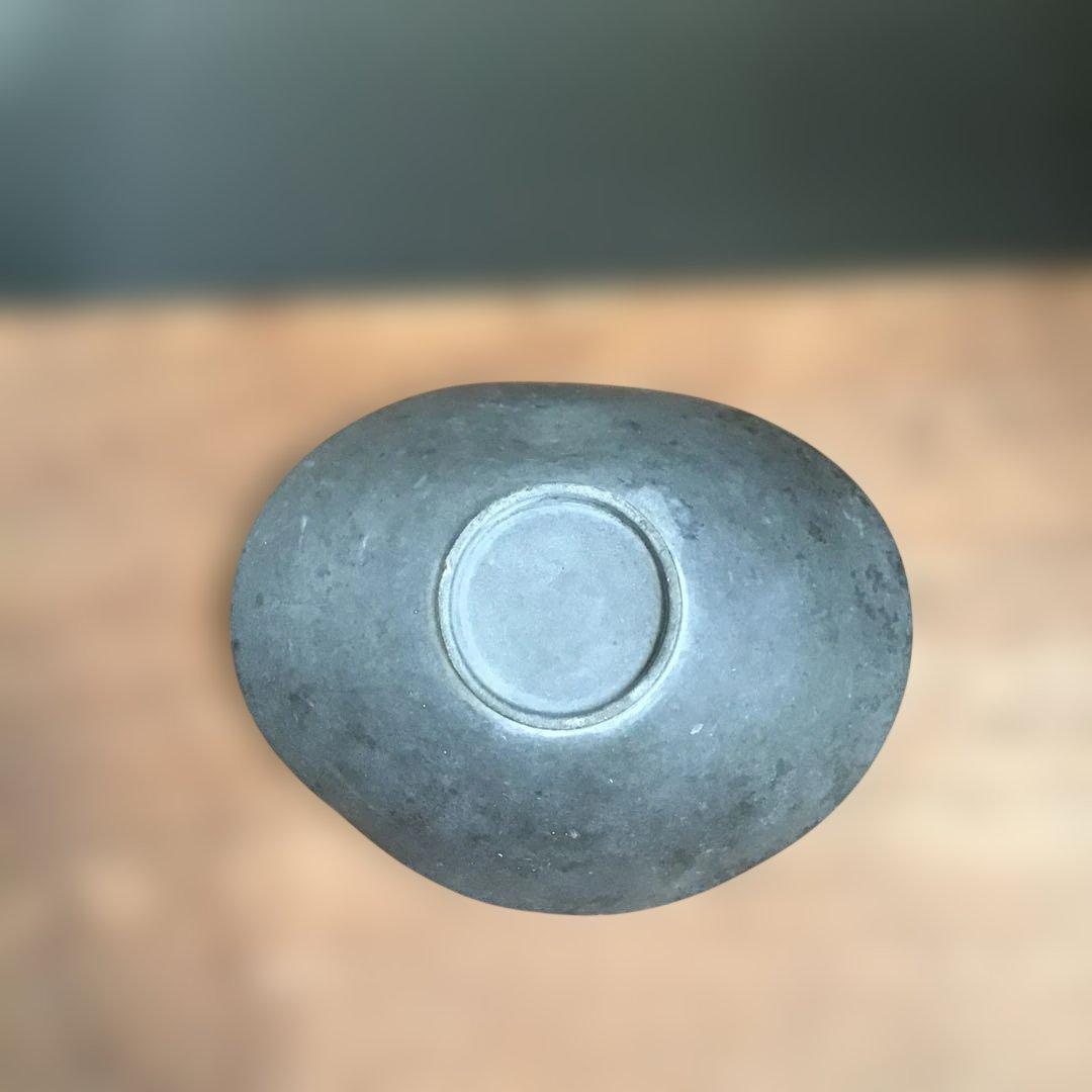 古金属製椀　錫製