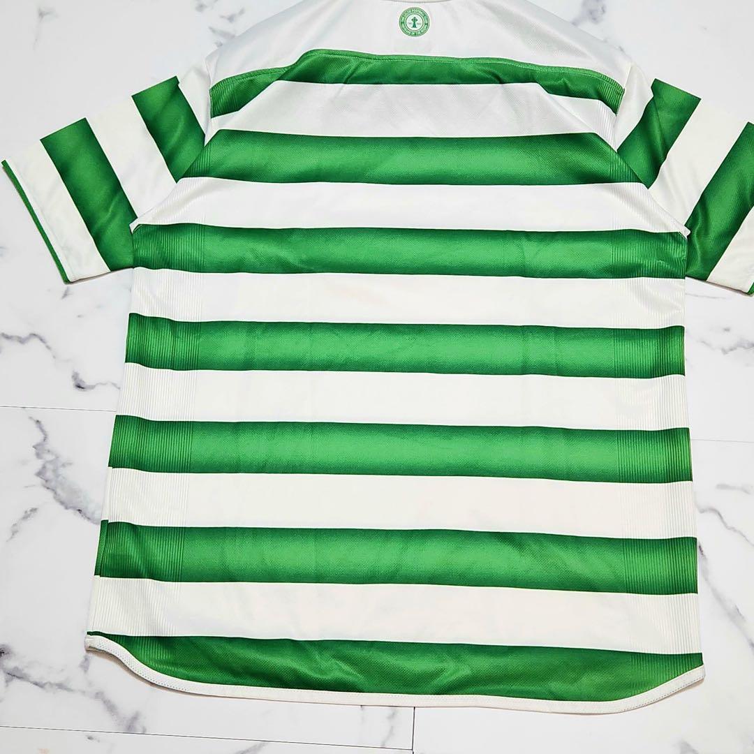 セルティック ユニホーム 2003 100周年 ロゴ 刺繍 アンブロ 半袖シャツ