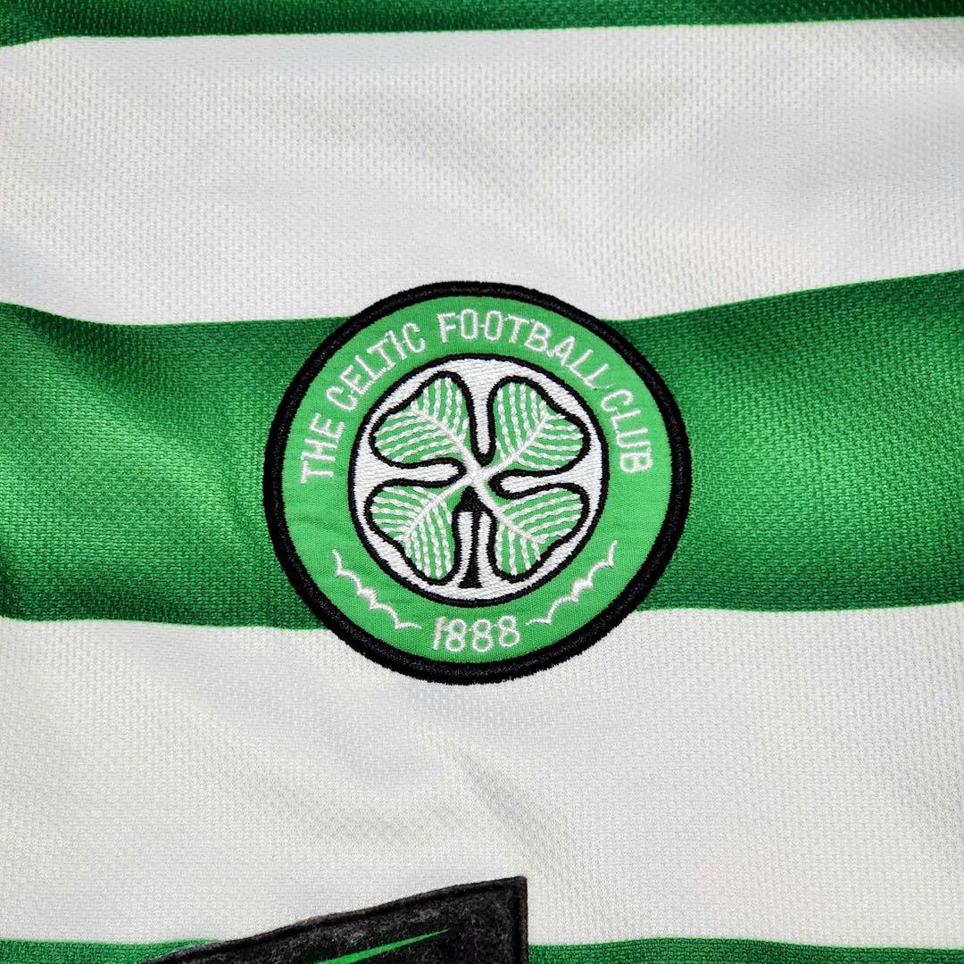 セルティック ユニホーム 2003 100周年 ロゴ 刺繍 アンブロ 半袖シャツ