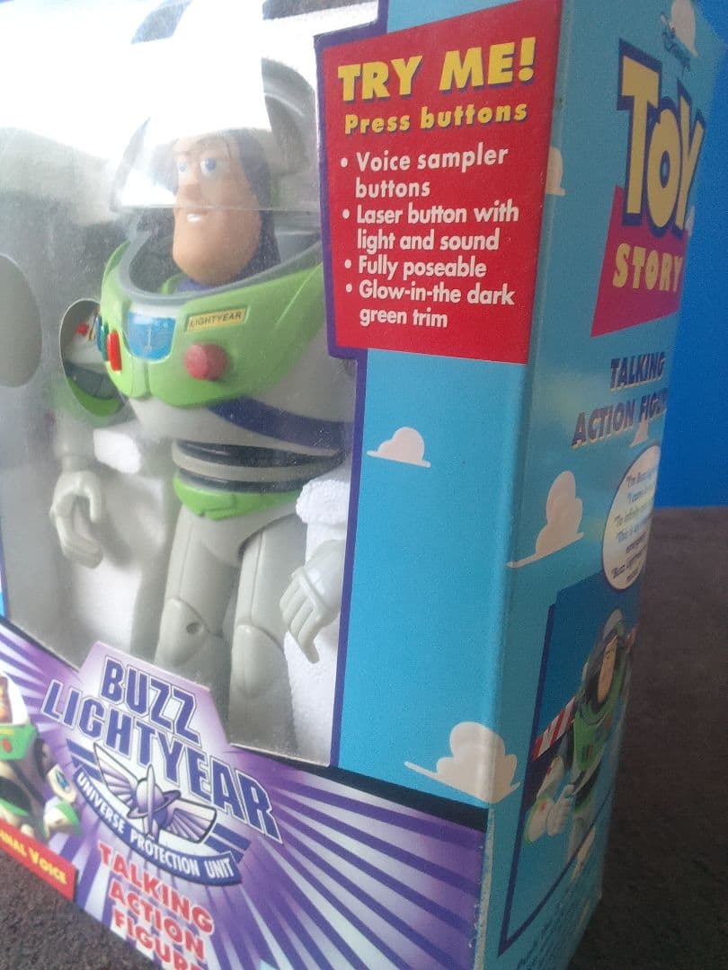90年代バズ・ライトイヤー フィギュア 26cm未開封新品保管 レア