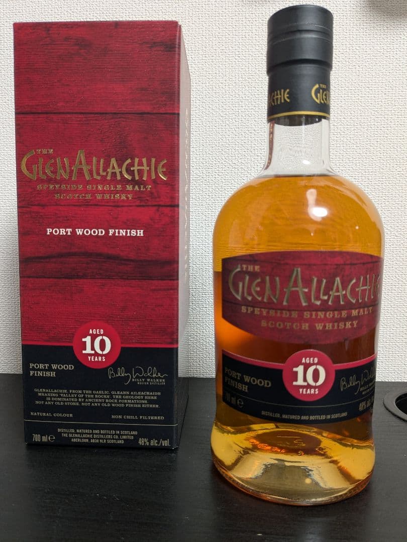 グレンアラヒー10年　ポートウッドフィニッシュ　シングルモルトウイスキー　未開封