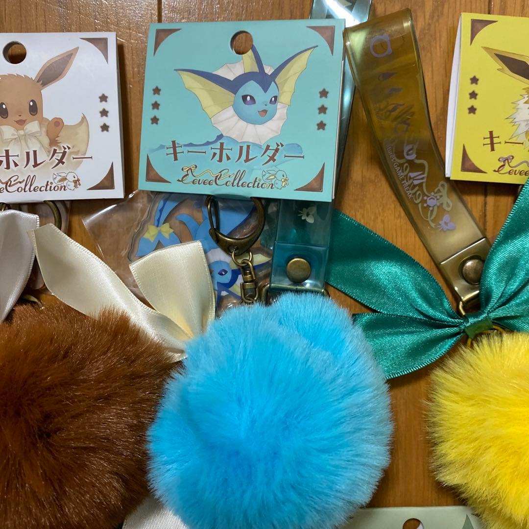 【E】キーホルダー Eevee Collection 全9種類コンプリートセット