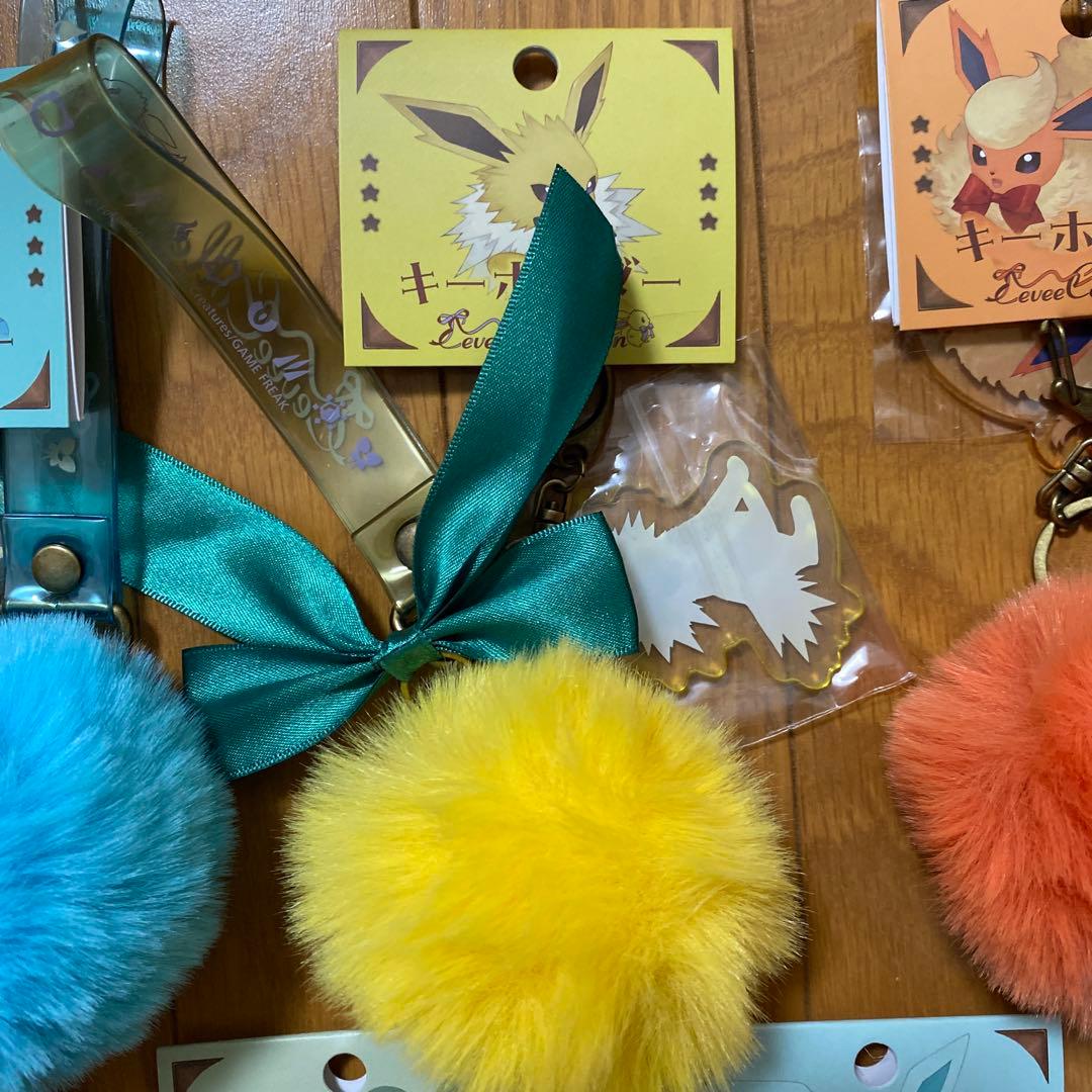 【E】キーホルダー Eevee Collection 全9種類コンプリートセット